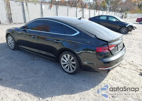 2018 Audi A5 2.0T Premium z USA, uszkodzony, nr VIN WAUBNCF52JA119840